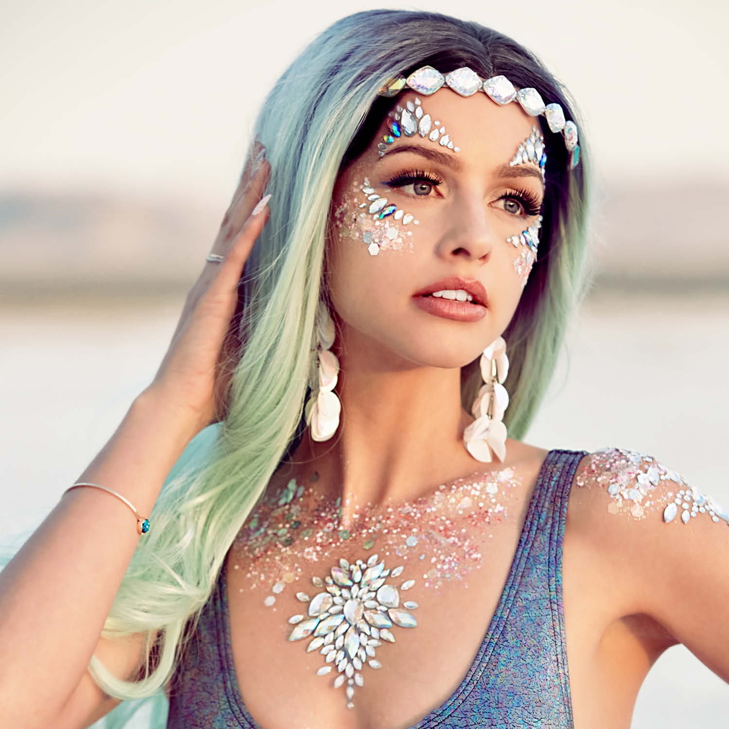 Get the Mermaid look with @marooshk - Claire's Icing Blog